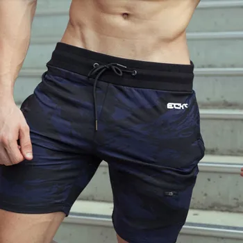 2017 Nou Brand pantaloni Scurți pentru Bărbați de Înaltă Calitate Camuflaj Bumbac de Fitness și culturism de Agrement Scurt pantaloni Scurți Casual pantaloni de Trening antrenament