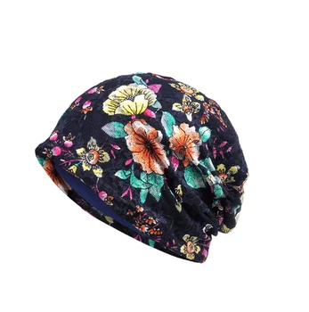 2017 Toamna Turban Pălării pentru Femei Căciuli de Eșapament Eșarfă Dublă Utilizare Capac Pentru Bărbați Moda Casual Moale Imprimare Unisex Bonete