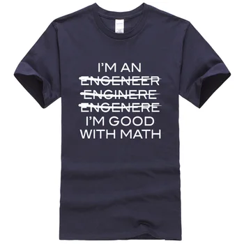 2017 vara T-shirt imprimat sunt Inginer, nu sunt Bun La Matematica scrisoare pentru bărbați T-shirt crossfit îmbrăcăminte de brand t camasa topuri harajuku