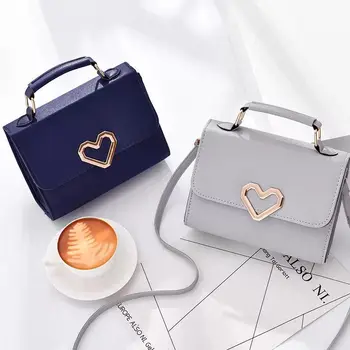 2018 Designer de brand sac doamnelor calitate PU piele geantă de mână rochie solid geanta de umar geanta mini lady messenger portofelul și geanta E8