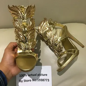 2018 New Sosire Femei Sandale Sandale Foita De Aur Sandale Glezna Curea Sandale Gladiator Pantofi De Vara Pentru Femeie Sandalias Doamnelor Pantofi