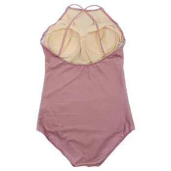 2018 Noi Femeile O singură Bucată de costume de Baie Costume de baie Sexy Femeie Doamnelor Bangdage Backless Bodysuit BeachwearWith Sân Până Tampoane de Carne roz