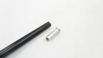 24buc Săgeată Insertii 6.2 mm Aluminiu cu Pin de Carbon, Aluminiu, fibra de sticla Săgeată tir cu Arcul Săgeți Piese Accesorii
