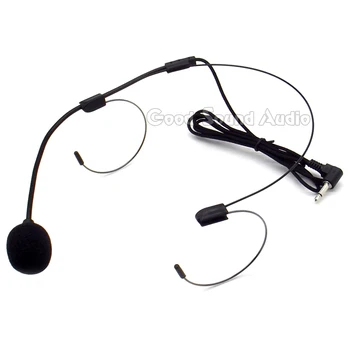 3.5 mm Plug HeadWorn cu Cască Microfon cu Condensator Mikrafon Mic Pentru Difuzor fără Fir de Predare Megafon Difuzor Întâlnire Discurs