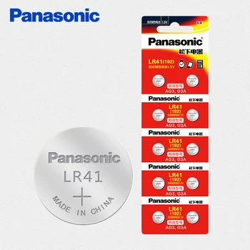 30pcs/3packs Original LR41 Baterii Buton pentru Panasonic AG3 G3A L736 192 392A SR41 Zn/MnO2 Monedă cu Litiu Baterii