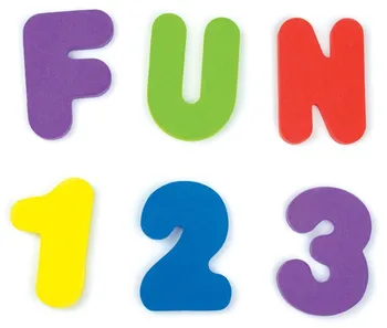 36 Buc EVA baie copii jucarii /Litere Numere se Pot Lipi Pe Perete Siguranța Mediului de Învățare de Învățământ de Apă Jucării Clasice