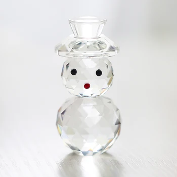 3D Cristal Presse Figurina om de Sticlă Crăciun Ornament Nunta Cadou