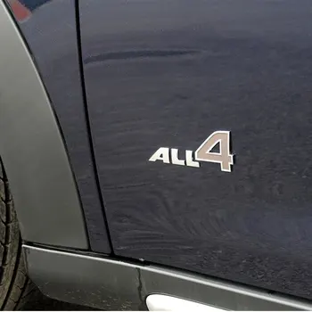 3D Toate 4 Emblema Auto Styling Insigna de Zinc din Aliaj de Metal Autocolant pentru MINI Cooper Countryman R60 Paceman R61 Clubman R55 F55 F56 F60