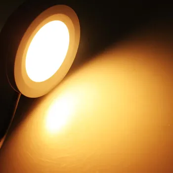 3w led-uri sub cabinet de lumină lampă, led prezenta lumină AC 90-240V jos lumina Dulap Dulap Sertar Dulap KitchenLed Lumini