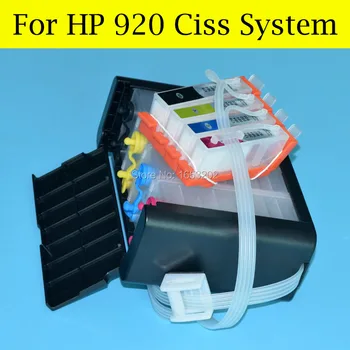 4 Culori/Set Sistem de Alimentare continua Cerneală Pentru HP 920 Ciss Pentru HP Officejet 6000 6500 6500A 7000 7500 7500A Printer