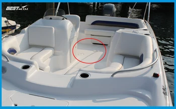 4 inch, 6 inch, 8 inch alb Șurubul de Inspecție Punte Placa Trapa Marin bost yacht Capac Detașabil RV Plastic