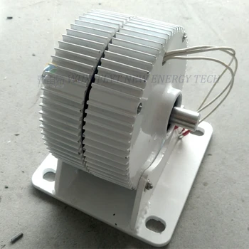 400w/500w/600w 12v/24v/48v ac scăzut viteza alternator cu magnet permanent baza