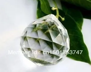 4BUC/lot,transport Gratuit 40mm cristal fatetate mingea,candelabru de cristal minge piese pentru nunta si produse fengshui ,X-MAS decor
