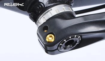 4buc M6x20mm de Titan Ti șurub Șuruburi pentru biciclete Etrierului de Frână Adaptor de Montare piese de bicicletă
