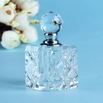 5ML Clar Unqiue Cristal de Sticlă de Cristal Femei Parfumuri Sticlă Goală de Reumplere Recipientul de Călătorie Parfum Cosmetice Eșantion Sticla