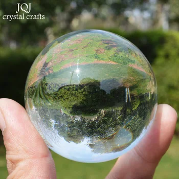 6/7/8CM Fotografie glob de Cristal FengShui Divinație de Sticlă de Cuarț Mingea Ornament de Turism fac Poze Masa Decor Acasă Decoruri
