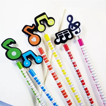 60 Buc/lot de Lux Papetărie Muzica Creion Petrecere de Crăciun Cadou de Papetărie de Birou Școală de Scris, Consumabile