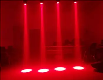 60w led-uri 4IN1 RGBW fascicul de mișcare cap fascicul de lumină în mișcare cap lumina super-luminos LED-uri DJ Spot luminos lumini de control dmx