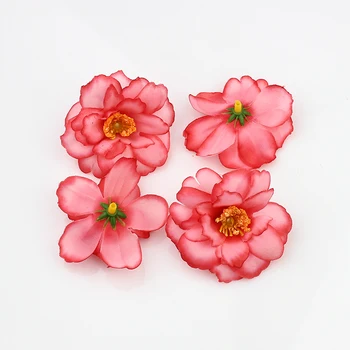 6cm Mari de Mătase Plum Blossom Artificiale penoy Capete de Flori acasă Decorare Nunta Accesorii 100buc/lot