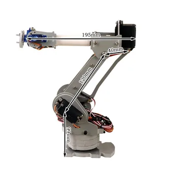 6DOF controlate 6 axe paralel-mecanism cu laser tăiat brațul robotului PalletPack industriale braț de robot arduino