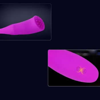 7 Viteza Reîncărcabilă Vibratoare Ou Silicon Anal, Dop de Fund G spot Vibrator pentru Clitoris Sfarcuri Stimulator , Distractiv Jucării Sexuale Pentru Femei