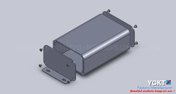 80*45*115 mm (wxhxl)comunicare instrumentație aluminiu / Controler DIY cutie de aluminiu