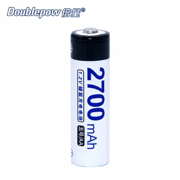 8pcs/Lot Doublepow DP-AA2700mAh 1.2 V Ni-MH Baterie Reîncărcabilă în actuala Capacitate Mare de 2700mA Celule Baterie TRANSPORT GRATUIT