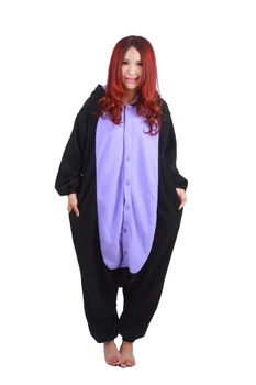 Adult Polar Fleece Kigurumi miezul Nopții Cat de Cosplay, Costume Femei Salopeta Pijama Petrecere de Halloween Cosplay de camuflaj Costume