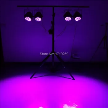 Aliaj de aluminiu LED Par 18x18W RGBWA+UV 6in1 LED Par Poate Par led lumina reflectoarelor dj proiector spălare de iluminat iluminat scena