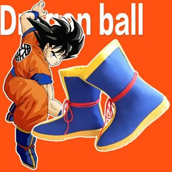 Anime Nou Fierbinte Dragon Ball Goku Cosplay Pantofi Petrecere de Halloween Cizme de futbol con tobillera chaussure de picior haute cheville