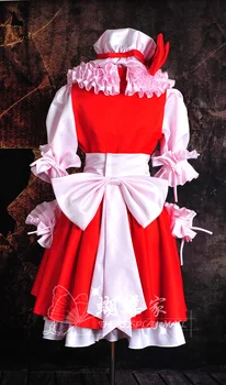 Anime Touhou Proiect flandre scarlet Cosplay Costum