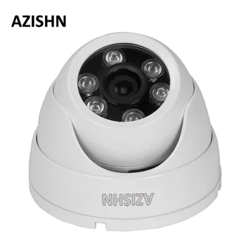 AZISHN Camera IP H. 264 FULL HD 1080P 2.0 Megapixeli onvif P2P HI3518E Metal IP66 în aer liber, Cameră de Securitate 12V DC/PoE 48V