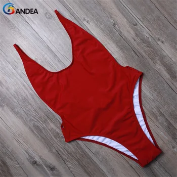 BANDEA femei monokini sexy bikini brand solid de costume de baie bikini brazilian o piese de costume de baie tanga costum de baie HA276