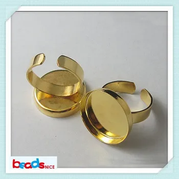 Beadsnice ID10381 inele reglabile cu 20mm diy inel crearea bazei unice de design pentru bijuterii de moda de a face