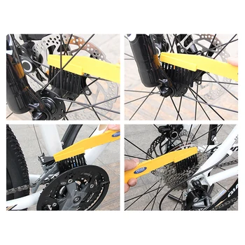 Bicicleta Cleaing Truse De Scule Pentru Biciclete Lanț Curat Anvelope Perii Drum De Munte Cu Bicicleta Mănuși De Curățare Foarte Eficient De Curățare Seturi
