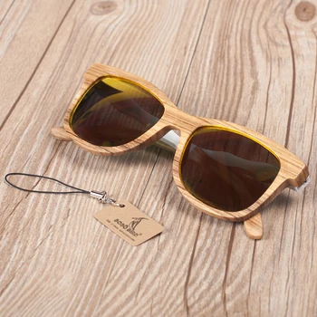 BOBOBIRD din Lemn Natural Beach Drive ochelari de Soare Piața Polarizat Ochelari de Soare ochelari de soare Vintage