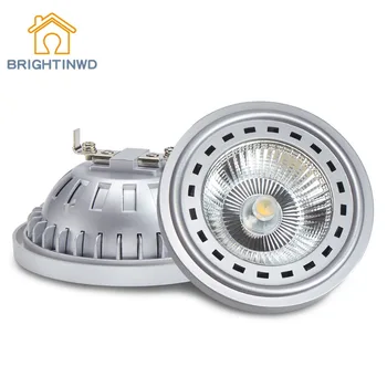 BRIGHTINWD AR111 LED, Spoturi LED COB G53 GU10 Lampa de Lumina DC12V AC110V 220V 12W 15W Bec Alb Rece Alb Cald Pret de Fabrica