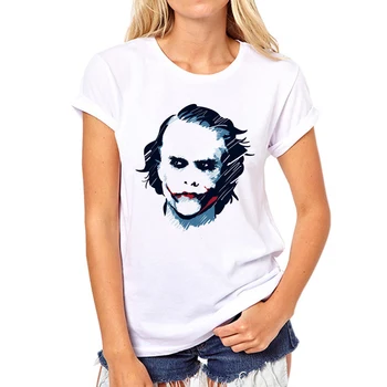 Bărbați Femei Retro Tricou Batman Clovn Amuzant Serios Joker Sânge Alb T-Shirt Harajuku Tricouri Moda Clovn Alb T Shirt 32W-13#