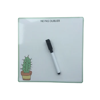 Cactus tipărite Uscat Șterge Flexibil Frigider Magneti Whiteboard/Message board/Memo Pad/Caseta de Dialog Magnet