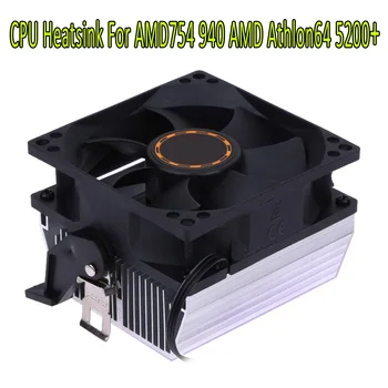 Calculator CPU Cooler Radiator Radiator Procesor Ventilatorului de Răcire 30mm 7 Lame de 8cm Ventilador pentru AMD754 939 940 AMD Athlon64 5200+