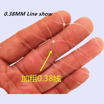 Calitatea Gros 0.29 mm-0.4 mm linie 7cm-9cm plasă de bucăți net pentru năvod de pește pescuit capcana de rețea rețea de pesca-plasă de pescuit china