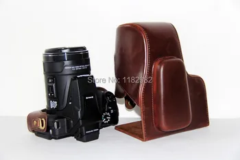 Camera de piele Caz Capacul Sac pentru Nikon Coolpix P900s P900 aparat de fotografiat digital
