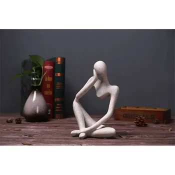 Caracter Abstract Acasă Decorare Accesorii Europene Creative Acasă Ornament Camera de Desen Birou de Gresie Decor figurine