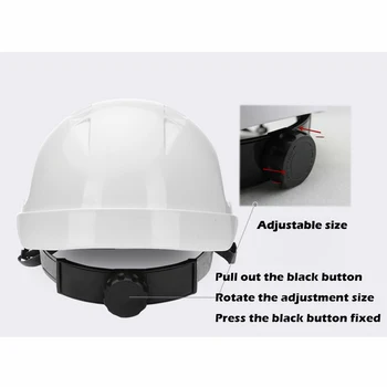 Cască de protecție cască de Muncă Capac ABS Material de Construcție a Proteja Căști de protecție de Înaltă Calitate, Respirabil Inginerie Putere de Muncă Casca