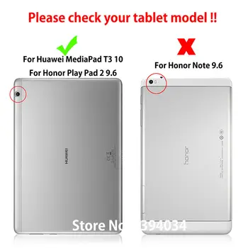 Caz Pentru Huawei MediaPad T3 10 AGS-L09 AGS-L03 W09 9.6