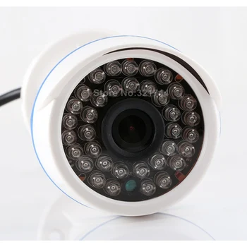 CCTV HD 1MP 720P 1080P Camera IP 2MP Glonț în aer liber Securitate Camera 36 LED-uri 1080P, Lentila 3.6 mm XMEYE HI3516C POE 48V Opțional