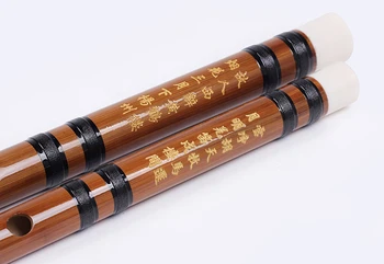 Chineză Flaut de Bambus Alamă Articulații Cheie de C/D/E/F/G de Suflat Instrumente Muzicale Fierbinte vinde Dizi Pan Flauta cu toate Accesoriile
