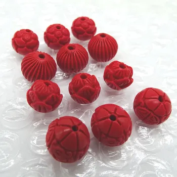 Cinabru accesorii Margele Pentru Rugăciune Budistă a Face Bijuterii Materiale Roșie Chineză Margele Cinabru alunga ghinionul