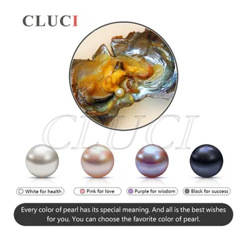 CLUCI 5pcs singur ambalate Doresc Stridii Perla cu 6-7mm reale akoya pearl culori asortate AAA rotund perle, cadouri pentru femei