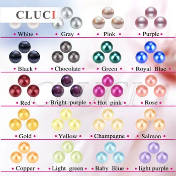 CLUCI clasa AAA 10buc 6-7mm rotund akoya Luminos Violet perla in scoica Pentru moda bijuterii Colier Face, ambalate individual
